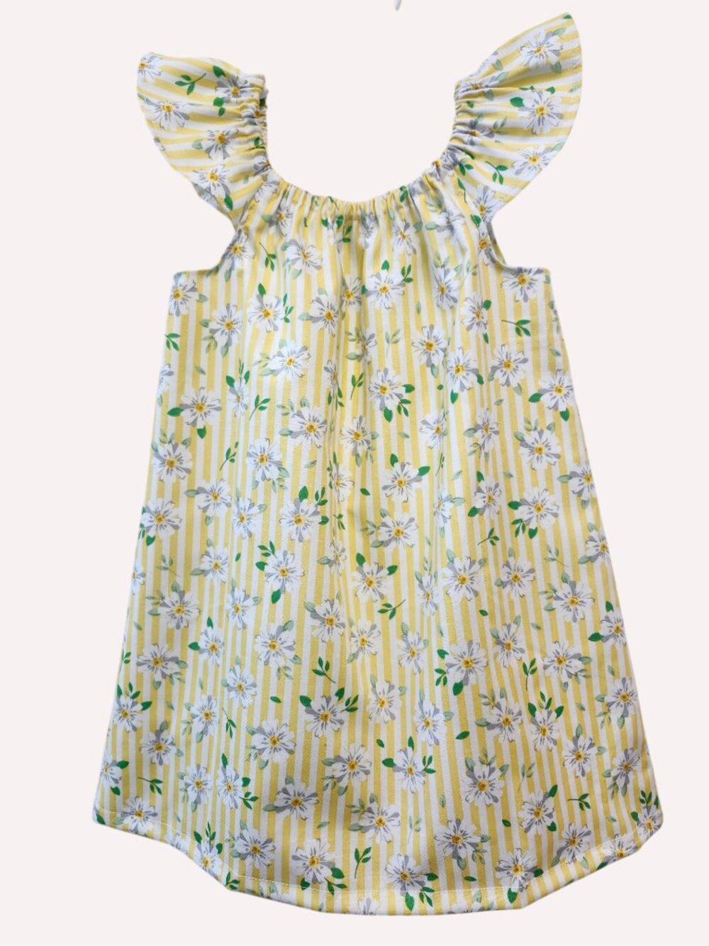Floral girls dress Summer girls dress Girls dress with daisies Dress for girls